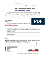 Persiapan: Pengidentifikasian Dan Pengontrolan Variabel