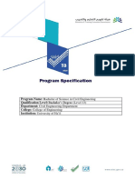 CE Program Specifications 2022