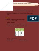 Soal Orde Reaksi Pertemuuan Kedua