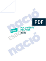 Document d'acció política de Junts 2023