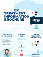 Bản sao của Cancer Treatment Information Brochure by Slidesgo