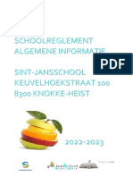 2022 2023 Schoolreglement Sint Jansschool