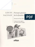 Povesti Piezise de La Scoala-N Dunga - Louis Sachar