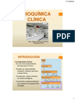 Tema 1 IntroduccionBioquímica Clinica