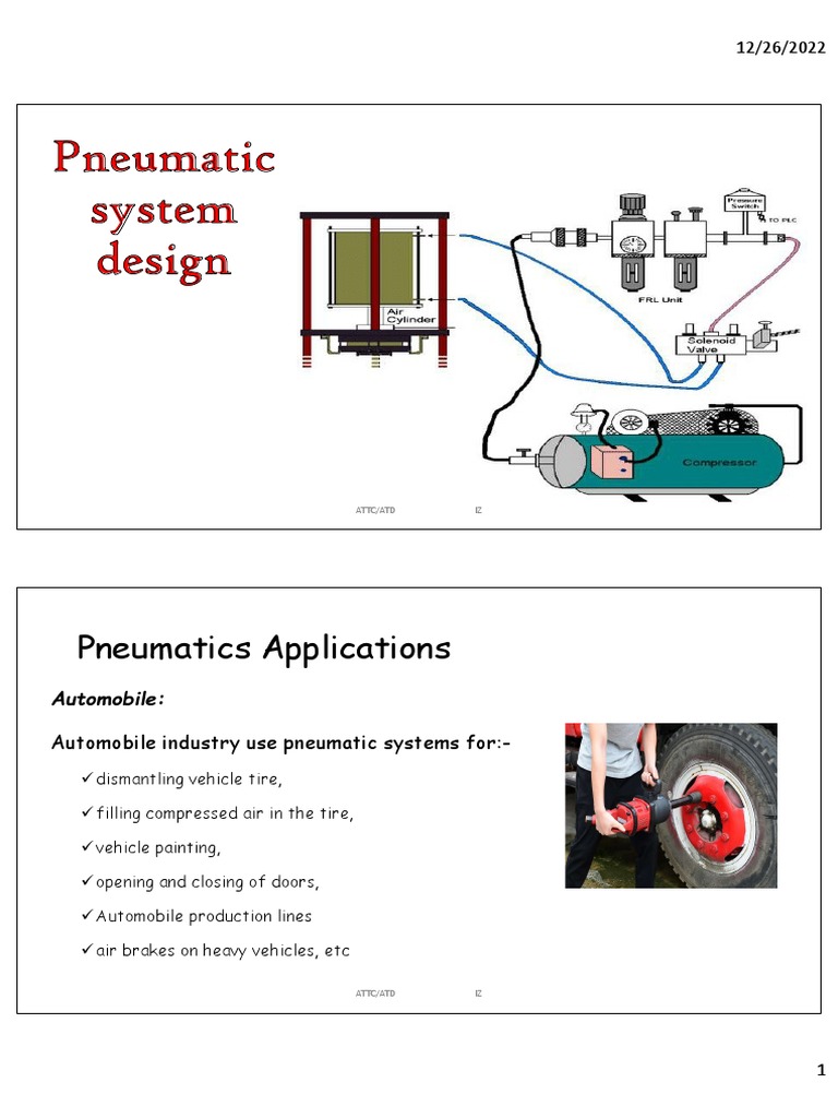 Pneumatic System Design and Applications | PDF | Control Theory ...