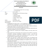 Sosialisasi PPI TB untuk Kader di Kecamatan Sulang