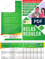 Flayer Kelas Reguler Tahun Akademik 2017 2018