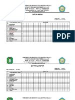 SMK Sungai Tebelian Daftar Nilai dan Absensi