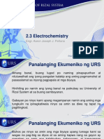 2.3 Electrochemistry R0 - 220830