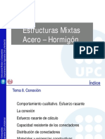 Conexión acero-hormigón en estructuras mixtas