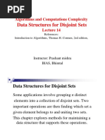 13 Disjoint-Set Data Structure