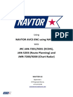 NAVTOR AVCS ENC Service Guide for JRC ECDIS and Radar