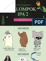 Kelompok Ipa 2: Welcome To Our Presentation