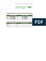 Comité evaluación EBR primaria