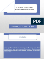 Praktek Konseling Dalam Kegiatan Asuhan Kebidanan