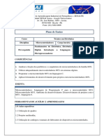 Plano de Aula Senai Antonio PDF Free