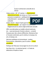 Deux Concepts Clé Pour La Dimension Culturelle de La France