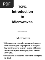 To Microwaves: Topic