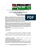 Ekeys, A NATURALIZAÇÃO DA VIOLÊNCIA DE GÊNERO NA CONTEMPORANEIDADE