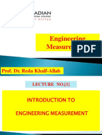 1 - Introduction To Measurments