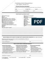 PS-74 Student Discipline Referral Form