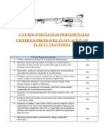 Criterios Propios de Evaluación 2º Curso FLAUTA