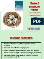 Chapter 9 - Benefit & Cost Analysis