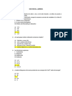 Fast Test 01 - Química