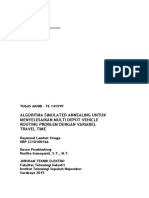 Algoritma Simulated Annealing Untuk MDVRP