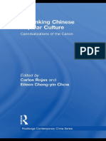 Rethinking Chinese Popular Culture Cannibalizations of The Canon 0415468809 9780415468800 - Compress