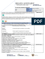 %%evaluacion Parcial 5 Sin Resolver Quimestre 2 Biología 1ro