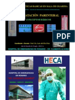 Hidratacion Parenteral Conceptos Basicos. Prof. Dr. Luis Del Rio Diez