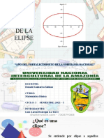 Ecuación de la elipse: características, partes y ejemplos