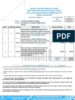 Cotización #130, ESTUDIO FOTOGRÁFICO AMARO