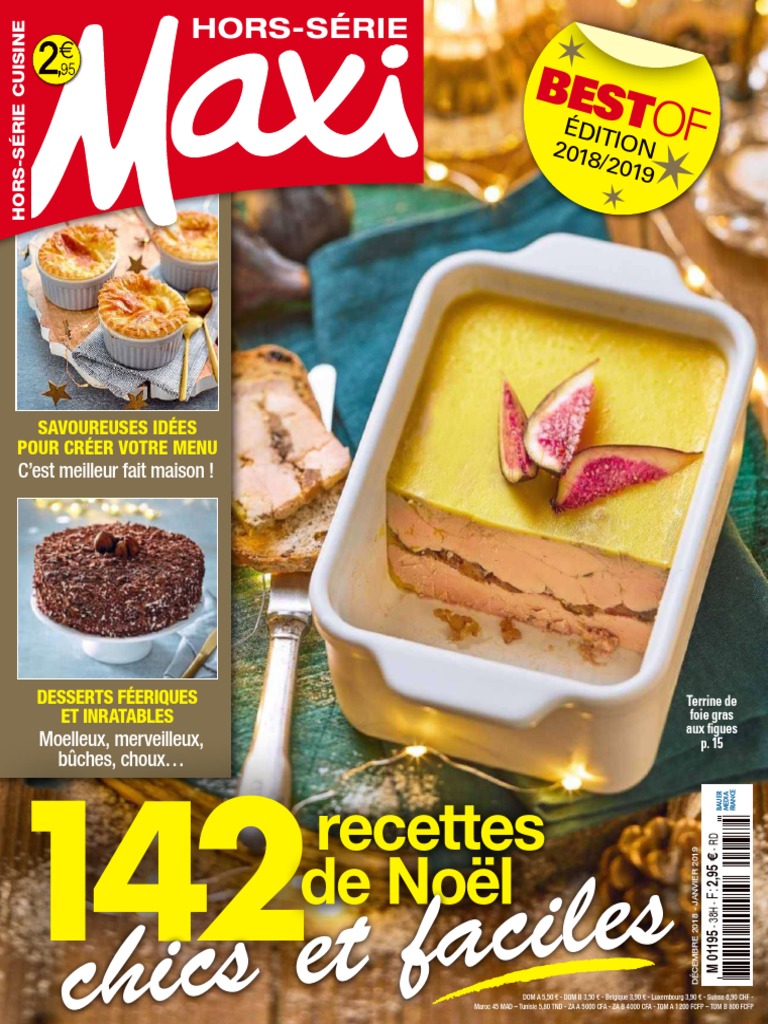 Serie - Maxi Cuisine - Noel - 2018, PDF, Agriculture biologique