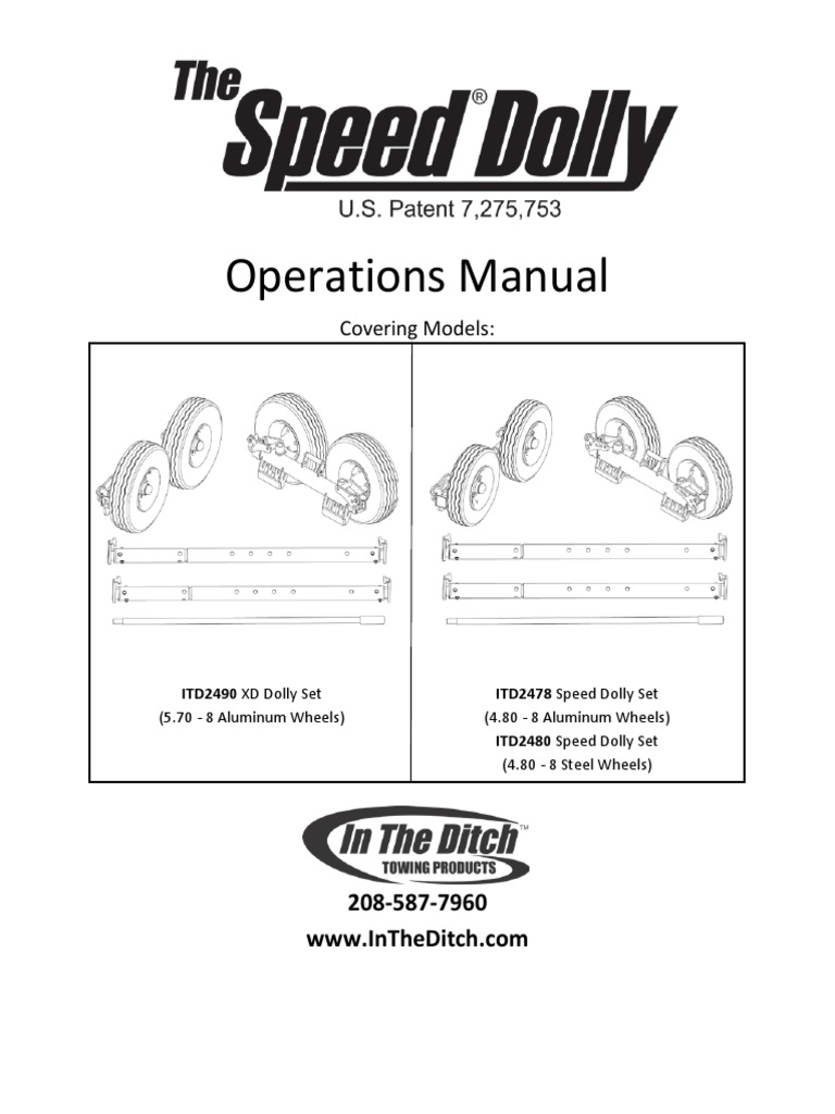 Dolly Operations Manual PDF Implied Warranty Legal Liability