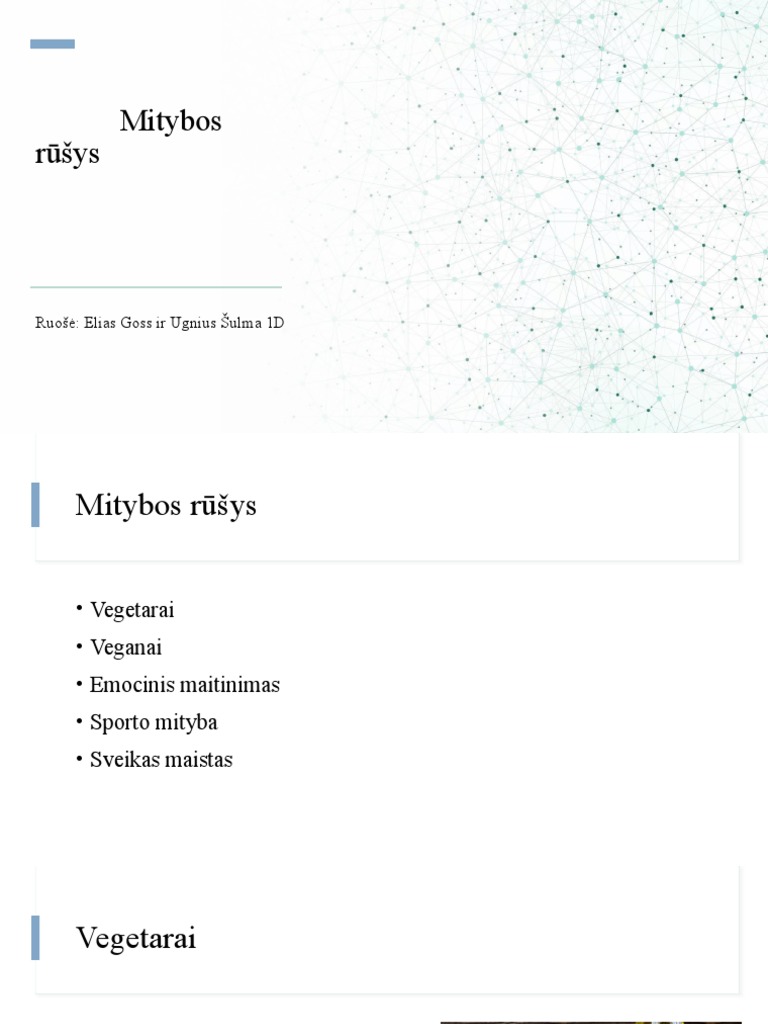 Mitybos Rūšys | PDF