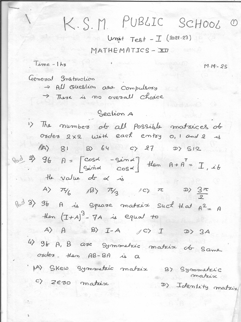 Math unit 1 pdf