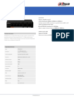 Dahua PFS3006 4ET 60 Switch PoE Ficha Tecnica Español