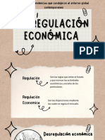 Desregulación Económica de La Política Económica Neoclásica
