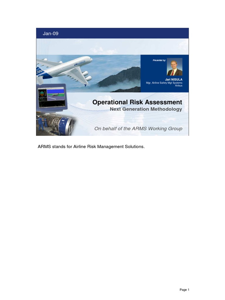 ARMS: Next-Gen Risk Assessment Methodology | PDF | Risk | Risk Assessment