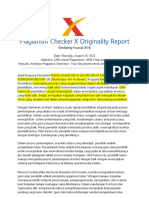 Plagiarism Checker X Originality Report: Similarity Found: 35%