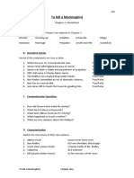 TKAMChapter One Worksheet