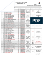 Divisional Science Olympiad School Level-2022