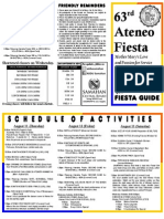 63rd Ateneo Fiesta Guide