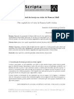 Artigo - O Vício Capital Da Inveja Na Visão de Ramon Llull