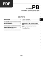 Parking Brake System: Section