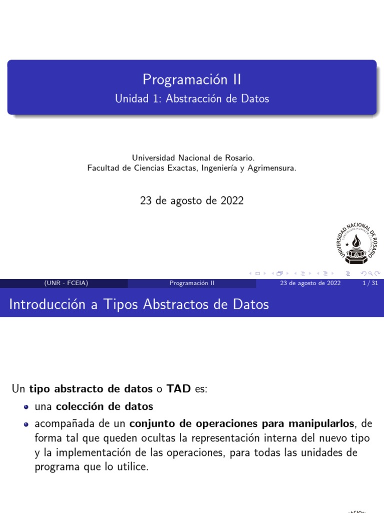 Introducción a TADs y Pilas en Python | PDF | Métodos formales ...