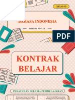 Kontrak Belajar Kelas Xi