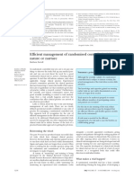 Efficient Management of Randomised Controlled Trials: Nature or Nurture